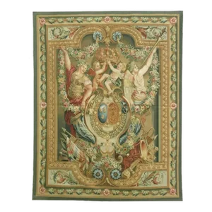 Vintage Tapestry Depicting Angel
