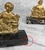 Brass Vintage French Neoclassical Brass & Marble Figural Candlestick Holder - A Pair For Sale - Image 8 of 11