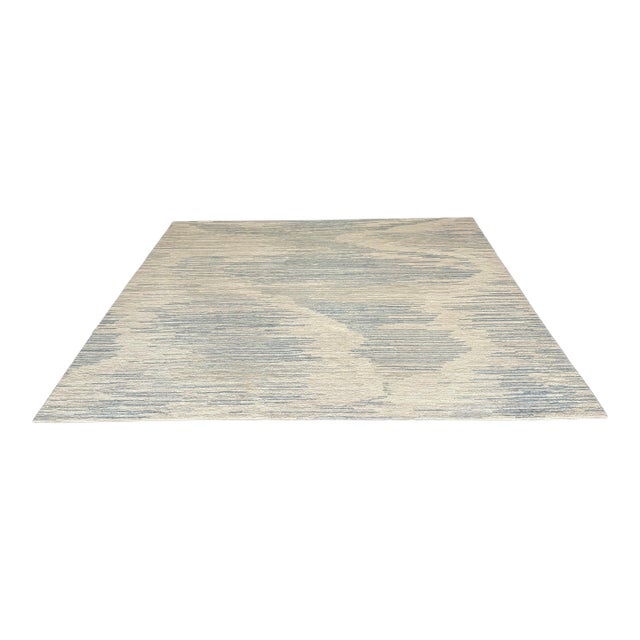 13ft 8in × 13ft 5in Ashley Stark Home Jade Area Rug, Tundra For Sale