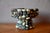 Brutalist Style Ikebana Concrete Planter with Pebbles For Sale - Image 5 of 7