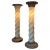 Alabaster and Marble Twisted Column Shaped Floor Lamps, France, 1960s, Set of 2 For Sale - Image 10 of 10