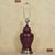 Vintage Chinese Flambe Porcelain Urn Lamp With Dale Tiffany Shade For Sale - Image 9 of 18