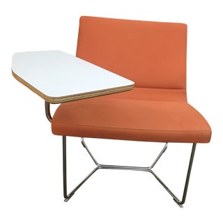 Izzy Modern Orange Home School Chair Desk For Sale