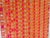 Textile Antique Phulkari Wedding Shawl, Orange Silk Embroidery on Cotton For Sale - Image 7 of 13