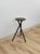 Mid 20th Century Black Tripod Plant Stand Antique Style Planter Display Pedestal Accent Table For Sale - Image 5 of 8