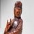 Large Wooden Goddess of Mercy Lord of Compassion Kannon Statue, Japan, 1800s For Sale - Image 3 of 18