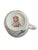 White Rare 1920s Noritake Earthquake Relief Special Edition Teacup and Saucer Set For Sale - Image 8 of 9