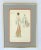 Early 20th Century 1930s French Art Deco Fashion Illustration Plate For Sale - Image 5 of 5