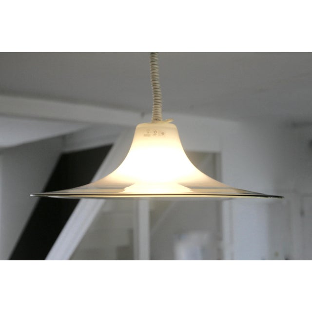 Murano Ceiling Lamps by Giusto Toso for Leucos, 1970s, Set of 2 For Sale - Image 14 of 18
