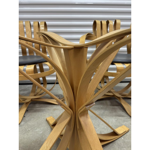 Frank Gehry Two Cross Check Chairs and Face Off Table For Sale - Image 11 of 12