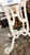 Mid 20th Century Vintage Cast Aluminum Curlicue Patio Dining Table Base For Sale - Image 5 of 9
