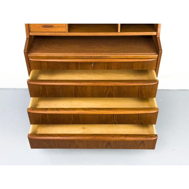 Teak Secretary Desk from Chr. Møller, 1960s For Sale - Image 18 of 18