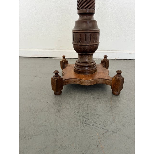 Antique German Barley Twist Hall Tree For Sale - Image 11 of 11