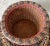 Stylish Late 20th-Century Rattan & Willow Pedestal Base Basket Cachepot For Sale - Image 9 of 12
