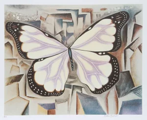 Alvaro Guillot - Los Angeles Trip Lithograph