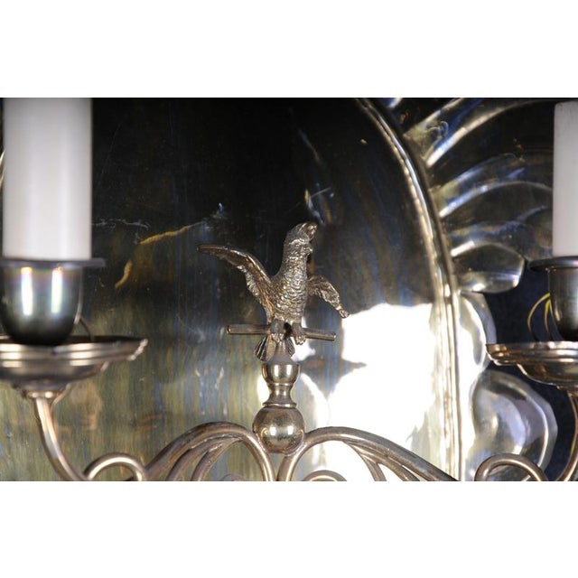 Antique 20th Century Brass Shell-Shaped Wall Sconces, Set of 2 For Sale - Image 13 of 18