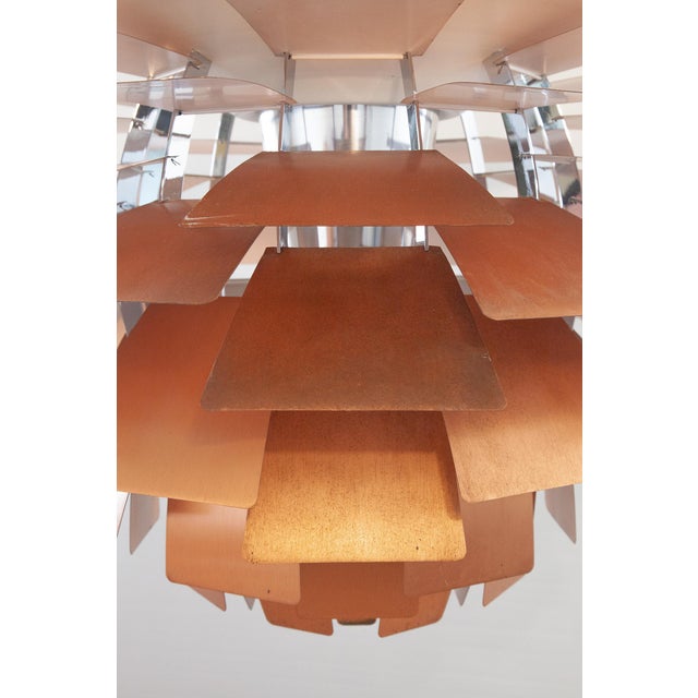 Copper PH Artichoke Light by Poul Henningsen for Louis Poulsen, Denmark, 1960s For Sale - Image 8 of 18
