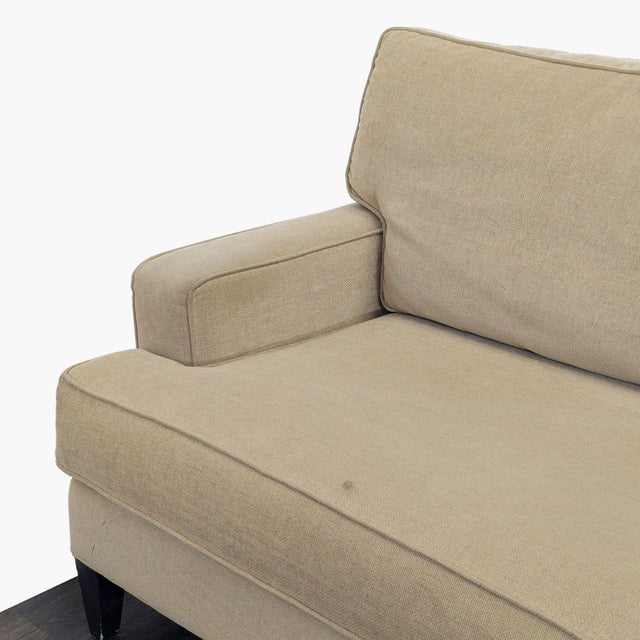 Pier 1 Imports 3-Seat Beige Sofa - Comfortable Seating for Any Living Room For Sale In San Francisco - Image 6 of 10