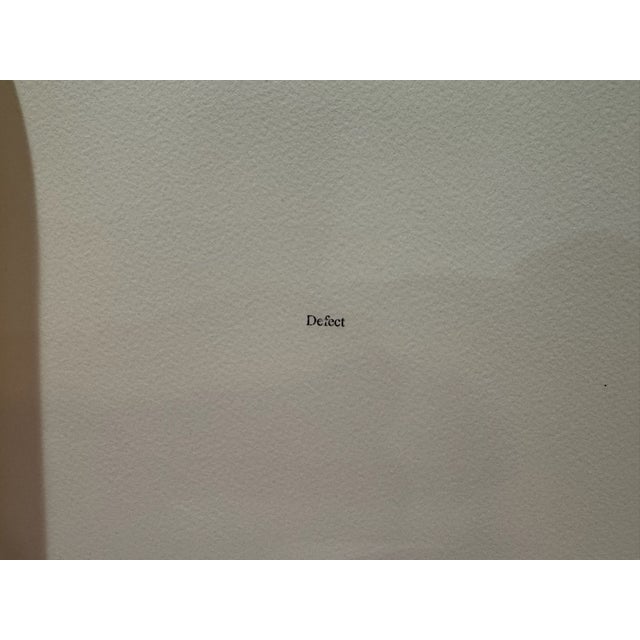 Artist Book Signed 4/8 Original Prints & Poetry Brass Cover Sarah Lawrence College 1998 For Sale - Image 15 of 18