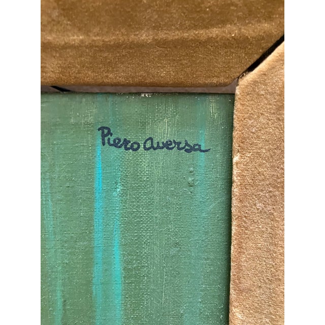 Piero Aversa Painting of Novella Parigini For Sale - Image 4 of 6