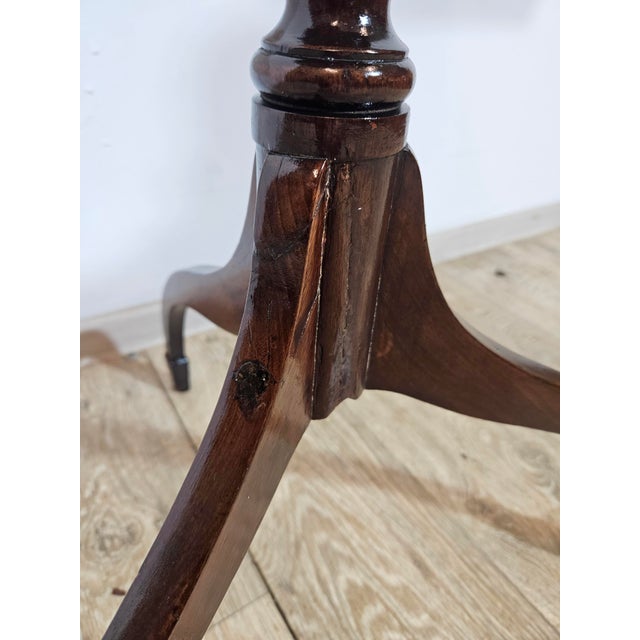 Antique Victorian Mahogany Side Table, 1800s For Sale - Image 6 of 16