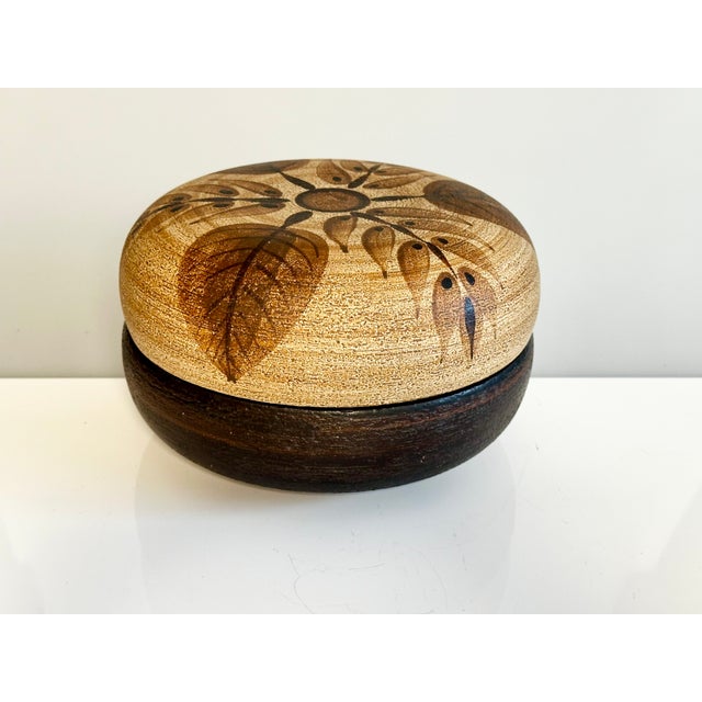 Large Studio Ceramic Lidded Box by Peter Müller for Sgrafo Modern, Germany, 1970s For Sale - Image 17 of 17
