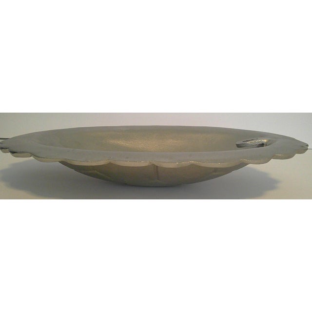 Silver Vintage Style Silver Metal Tortoise Shell Wall Hanging Sculpture For Sale - Image 8 of 12