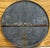 Monumental 19th Century European Industrial Clock Face with Roman Numerals, 48" For Sale - Image 10 of 10