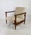 Beige Bouclé GFM-142 Chair by Edmund Homa, 1970s For Sale - Image 10 of 12