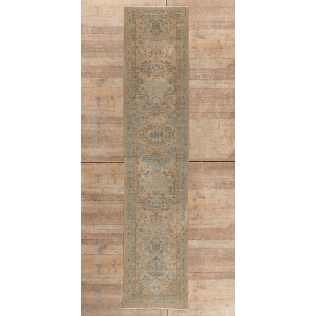 Vintage Persian Sultanabad Rug, 02'11 X 13'06 For Sale - Image 10 of 10