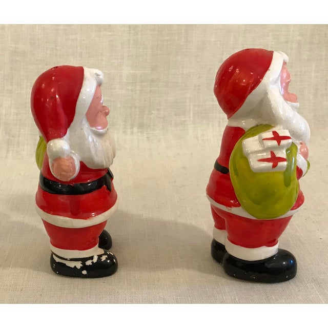 Vintage Santa Salt & Pepper Shakers a Pair Chairish