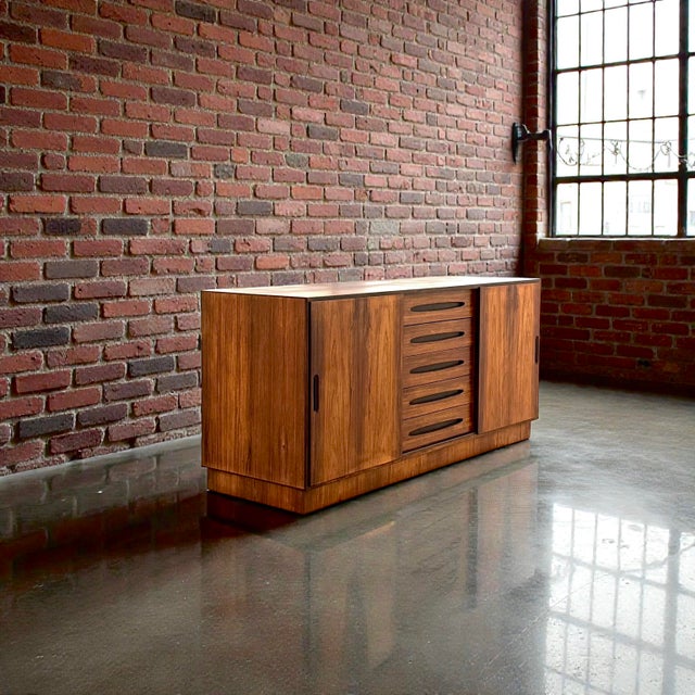 Danish Rosewood Sideboard in the style of Ejvind A. Johansson, 1960s For Sale - Image 17 of 18