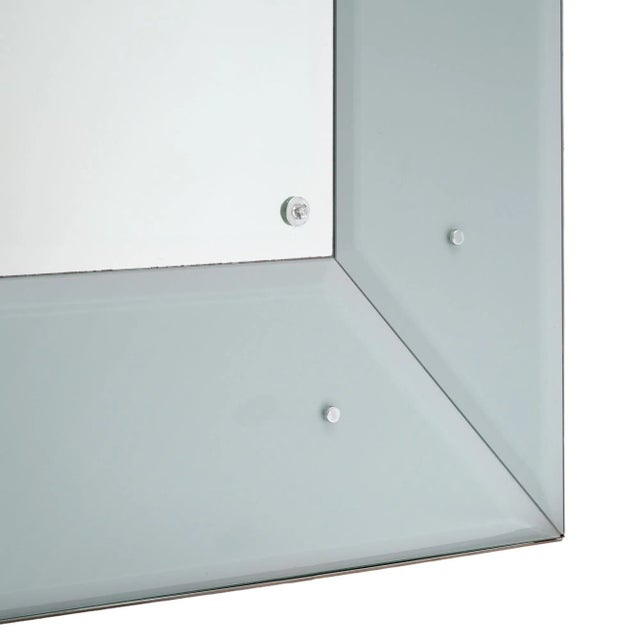 Chrome Philippe Starck Modernist Vintage Mirror For Sale - Image 8 of 9