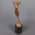 Bronze Statue of a Woman in Pose on a Marble Base, 1970s For Sale - Image 16 of 16