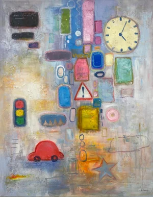 Contemporary Abstract Original Oil Painting