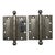 1900s Yale Silver Greek Key Hinges - a Pair For Sale