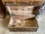 Late 19th Century Antique Wooden Travel Trunk With Iron Strapping For Sale - Image 5 of 7