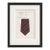 Early 20th Century Framed French Silk Tie Art (C) For Sale
