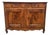 French 18th Century Louis XV Provincial Two Door Walnut Buffet For Sale