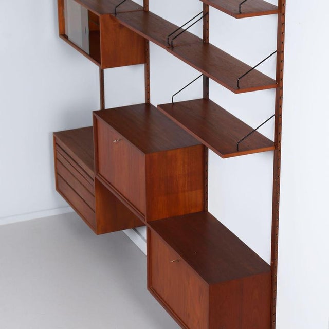 Royal System in Teak by Poul Cadovius for Cado, 1960s, Set of 14 For Sale - Image 6 of 12