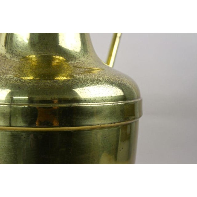 Mid-Century Brass Amphora Vase with Handle, Austria, 1940s-1950s For Sale - Image 13 of 18