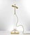 Gold Italian Design Brass and Acrylic Glass Table Lamp by Corinne Halna, 1970s For Sale - Image 8 of 8