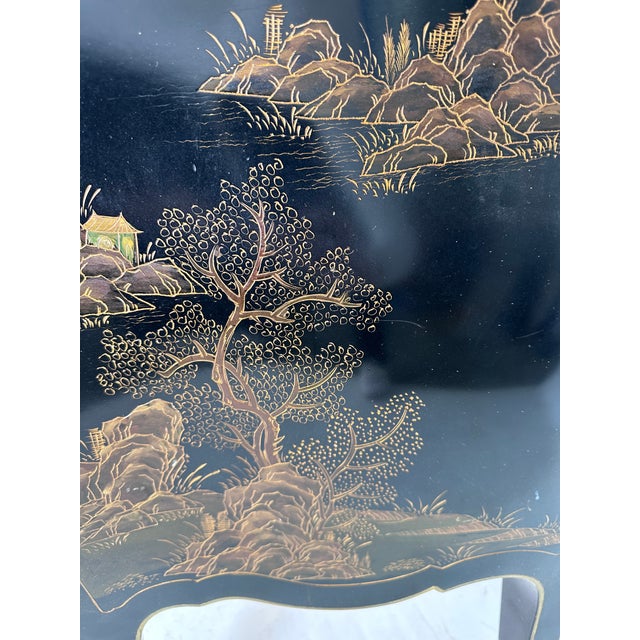 Chinese Lacquer-Style Chest of Drawers, 1950s For Sale - Image 17 of 18