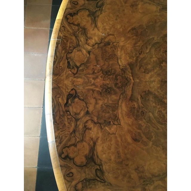 Victoria Walnut Tilt Top Table attributed to Filmer For Sale - Image 11 of 18