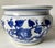 Chinoiserie Chinoiserie Blue & White Porcelain Cachepots-a Pair For Sale - Image 3 of 10