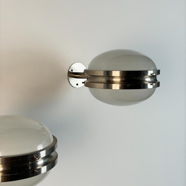 Large Version Gamma Wall Sconces by Sergio Mazza for Artemide, 1960s, Set of 2 For Sale - Image 14 of 18