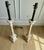 Alabaster 1960s Exceptional Pair of Italian Hand-Carved Alabaster Neoclassical Column Table Lamps – Newly Rewired For Sale - Image 8 of 10