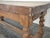Rustic Louis XIII Style Farmhouse Table in Oak For Sale - Image 3 of 11