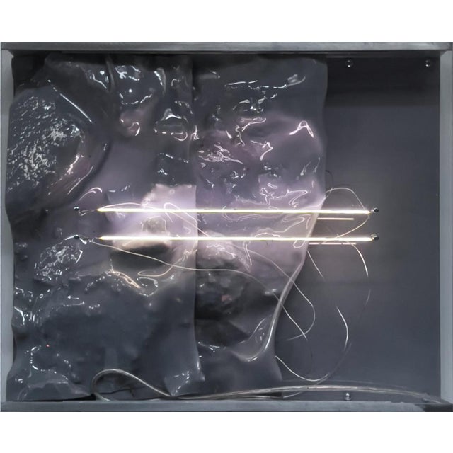 Early 21st Century Light Sculpture Groundlines Lost Surface by Joachim Ramin for Early Light For Sale - Image 5 of 8
