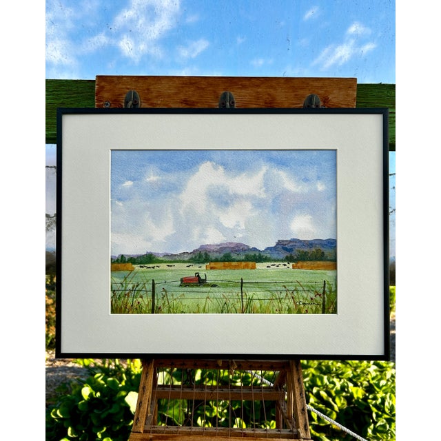 Giclee Print Watercolor Painting “My Neighbors” For Sale - Image 6 of 6